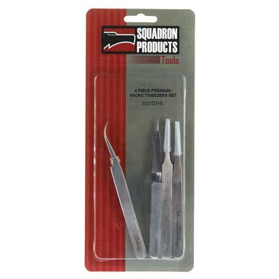 Squadron Tools Premium Micro Tweezers Set 10315